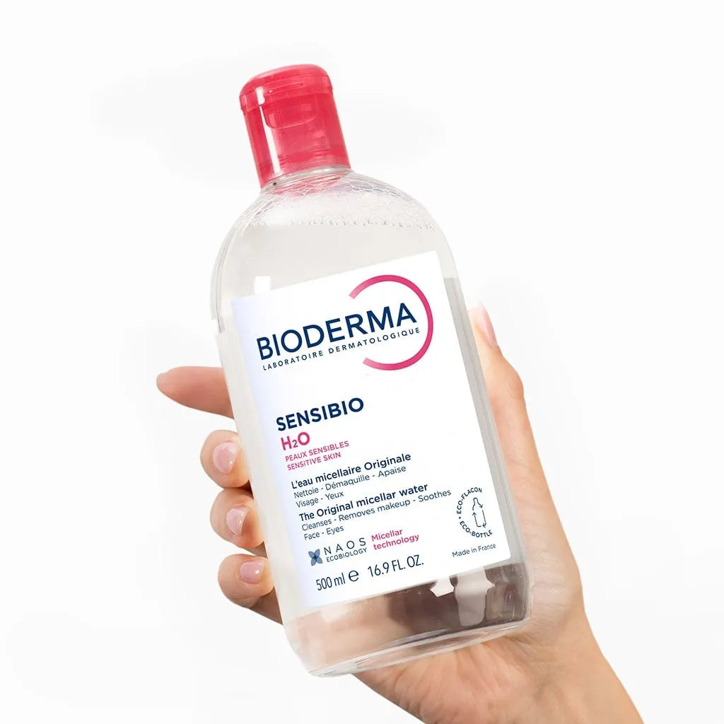 Nước Tẩy Trang Bioderma Sensibio H2O Nắp Hồng